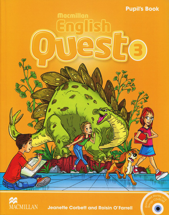 Macmillan English Quest 3: Pupil`s Book (+ CD-ROM) | O`Farrell Roisin, Corbett Jeanette