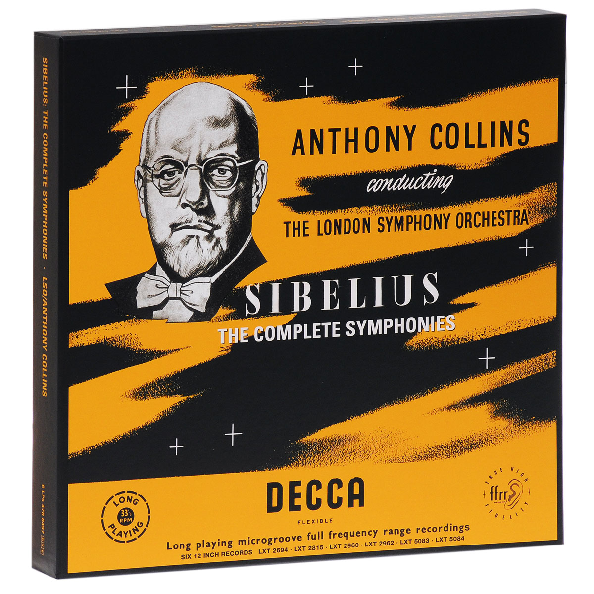 Энтони Коллинз,The London Symphony Orchestra Anthony Collins. Sibelius. The Complete Symphonies (6 LP)