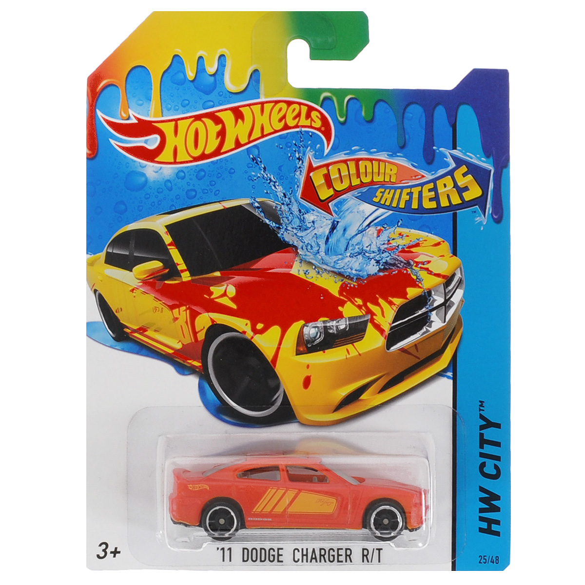 фото Hot Wheels Color Shifters Машинка Dodge Charger R/T