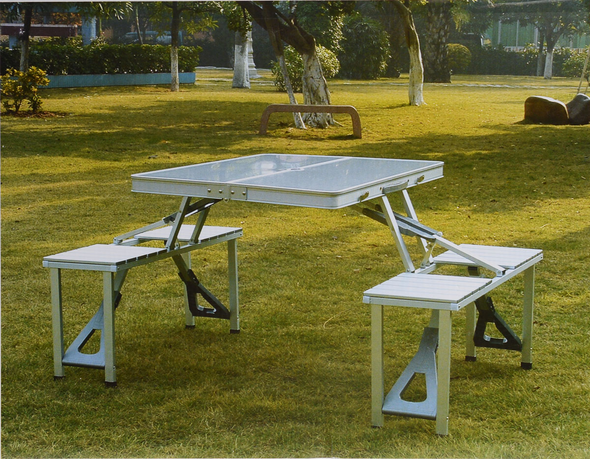 Складной стол со скамейками Mimir ch007