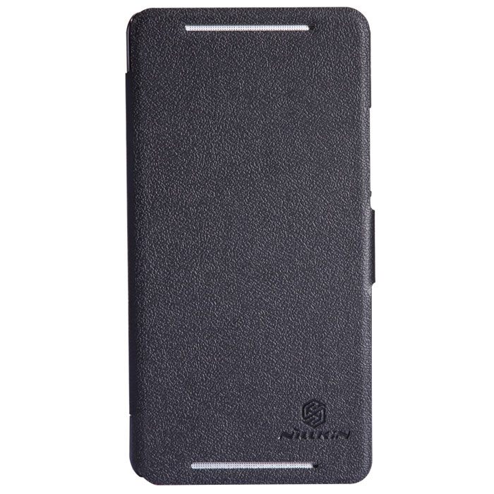 Nillkin Fresh Series Leather Case чехол для HTC One Max, Black
