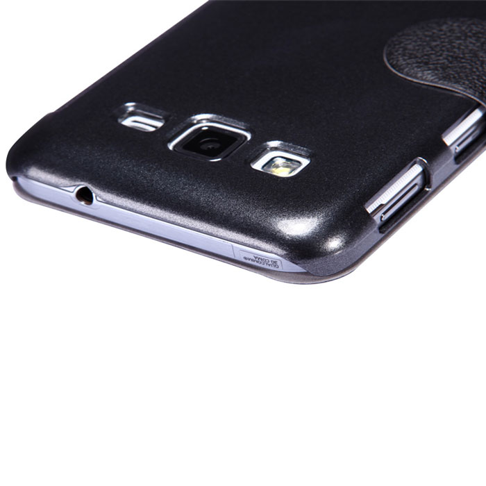 фото Nillkin Fresh Series Leather Case чехол для Samsung I8580, Black