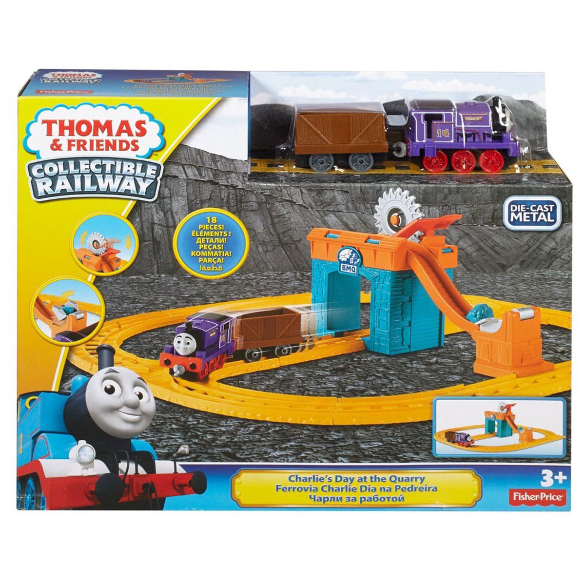 фото Thomas&Friends Игровой набор Collectible Railway "Чарли за работой" Thomas & friends