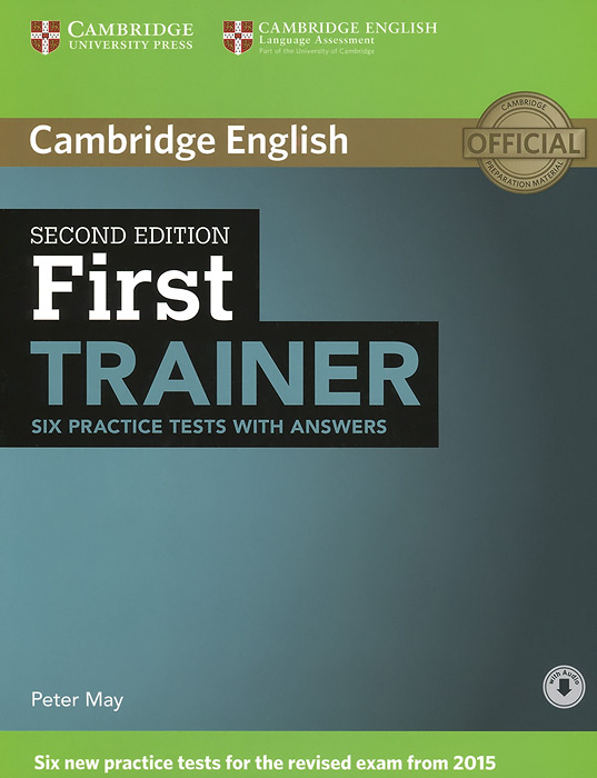 фото First Trainer: Six Practice Tests with Answers Cambridge university press