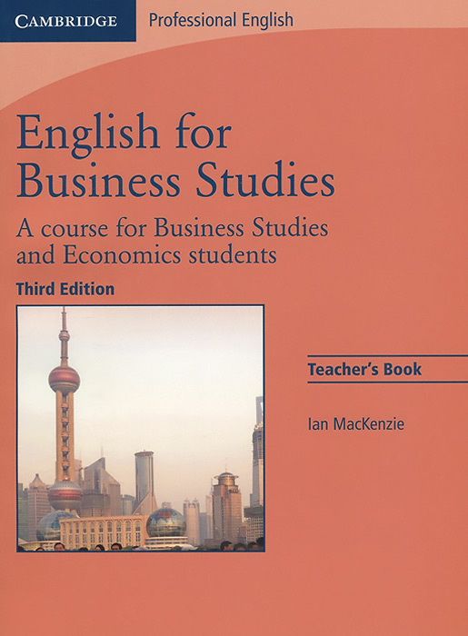 фото English for Business Studies: A Course for Business Studies and Economics Students: Teacher's Book Cambridge university press