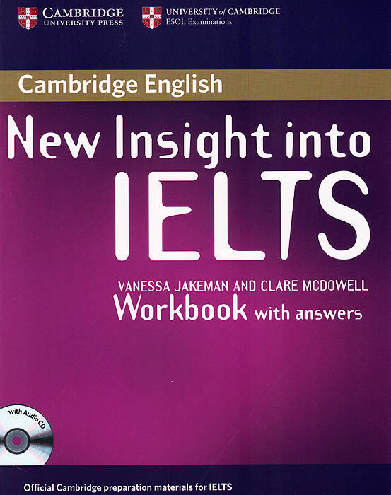 фото New Insight into IELTS: Workbook Pack (+ Audio CD) Cambridge university press,university of cambridge esol examinations