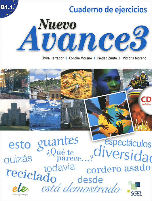 фото Nuevo Avance 3: Cuaderno de ejercicios B1.1 (+ CD) Sgel