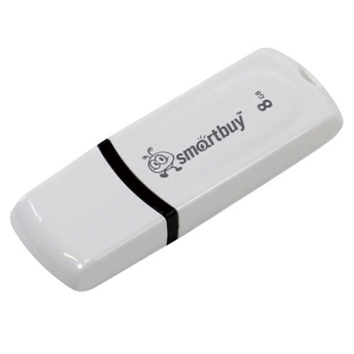 фото SmartBuy Paean 8GB, White USB-накопитель