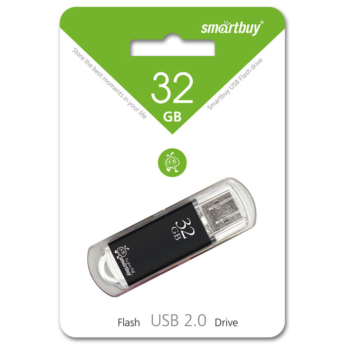 фото SmartBuy V-Cut 32GB, Black USB-накопитель