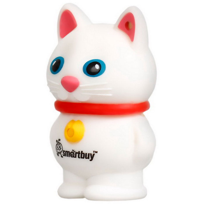 фото SmartBuy Wild Series Catty, White 16GB USB-накопитель