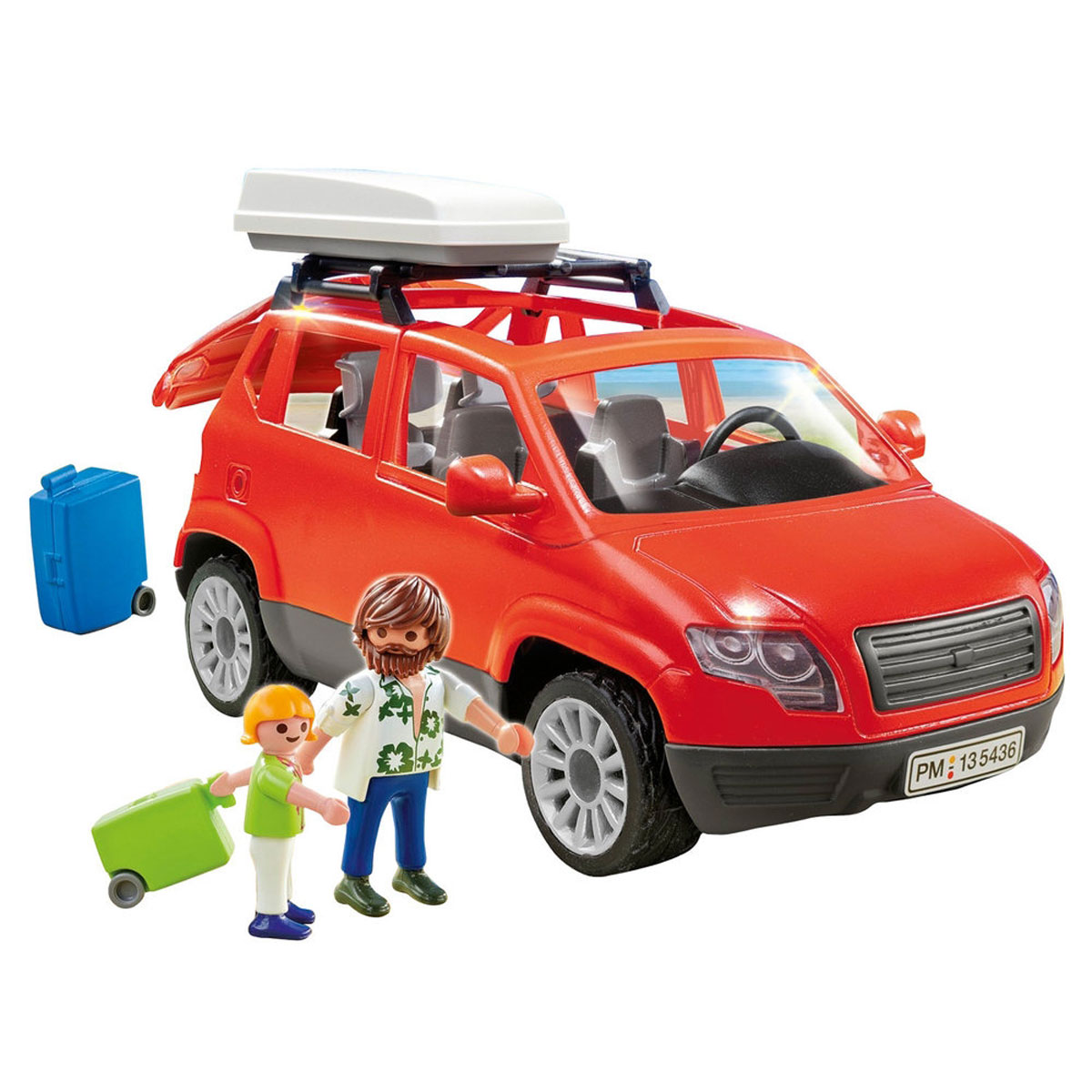 playmobil red car