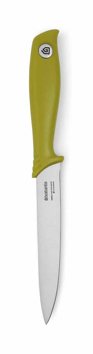 фото Нож универсальный Brabantia "Tasty Colors", цвет: зеленый, длина лезвия 13 см. 108020