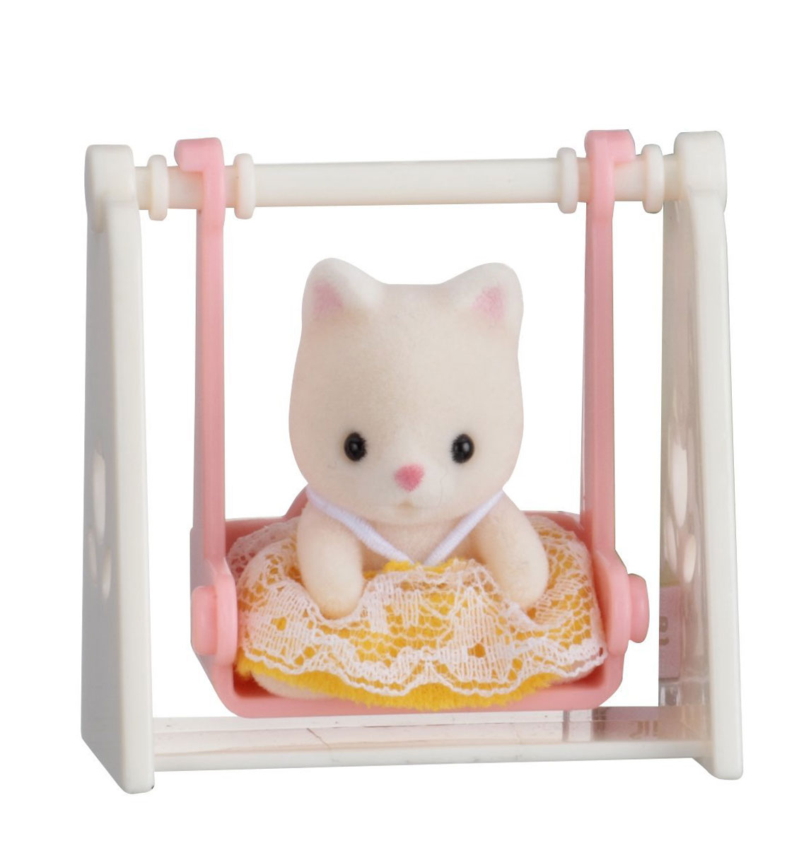 Sylvanian Families Фигурка Малыш котенок на качелях