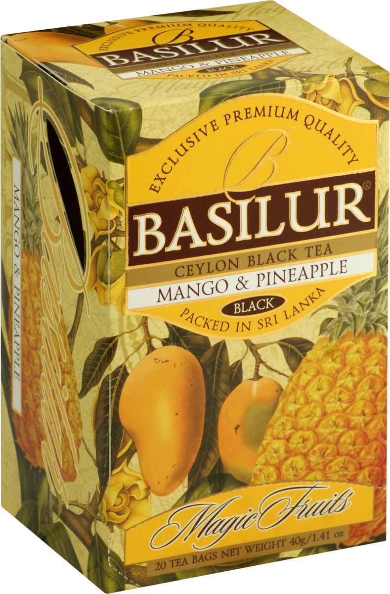 <b>Чай</b> чёрный цейлонский байховый мелколистовой Basilur &quot;<b>Mango</b> and Pineap...