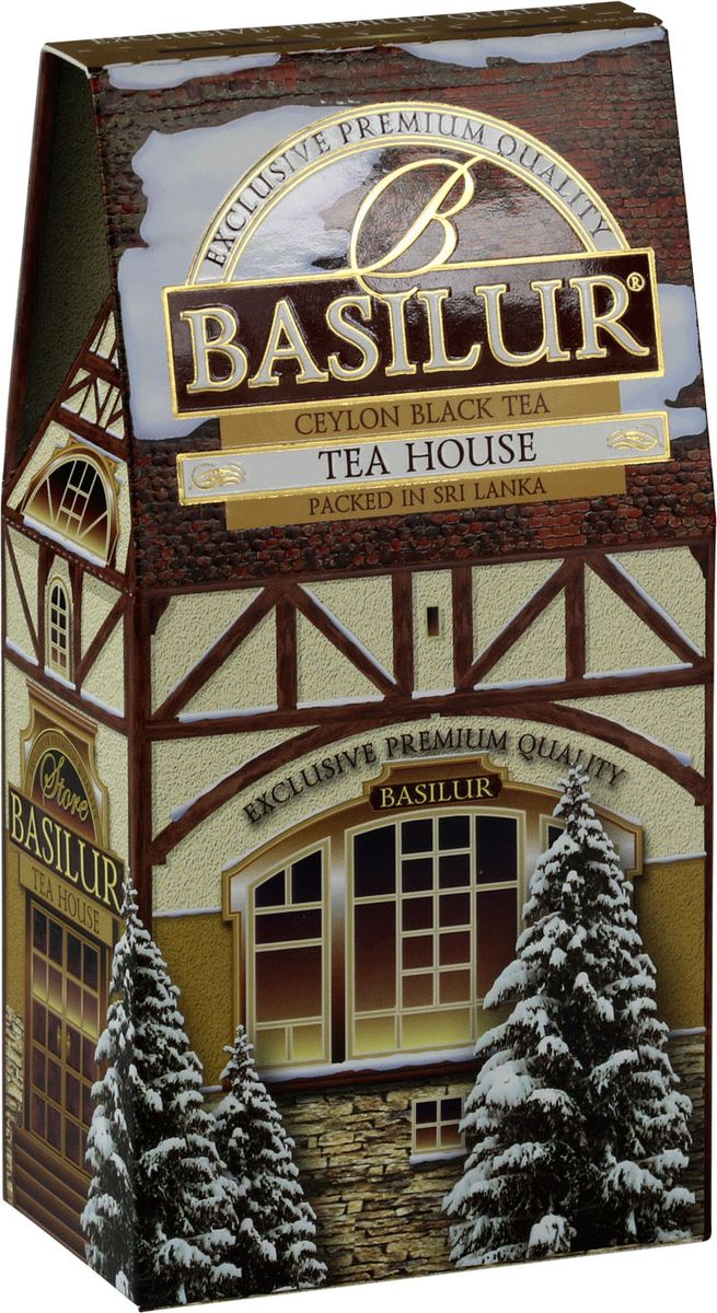 Basilur Tea House черный листовой чай, 100 г — купить в интернет ...