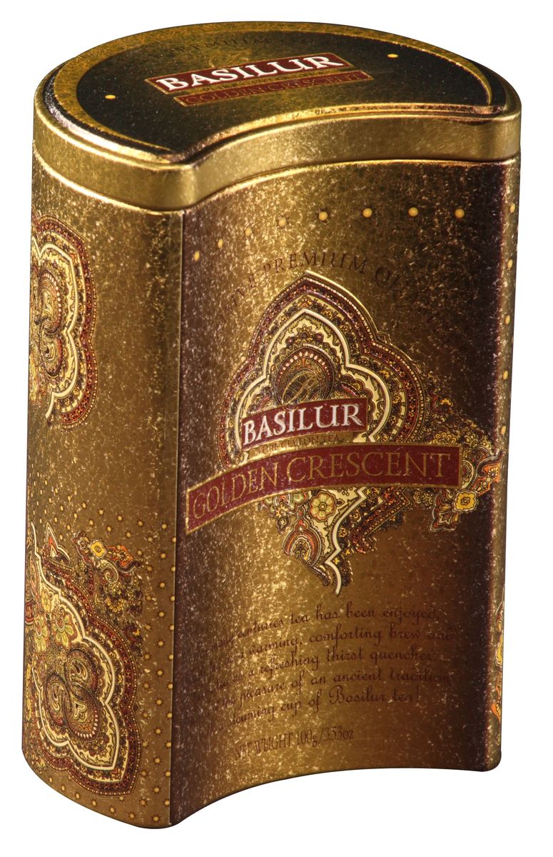 Чай basilur. Чай Basilur Golden Crescent. Чай черный Basilur oriental collection Golden Crescent. Чай Basilur Восточная коллекция золотой месяц. Чай черный Basilur oriental collection Golden Crescent подарочный набор.