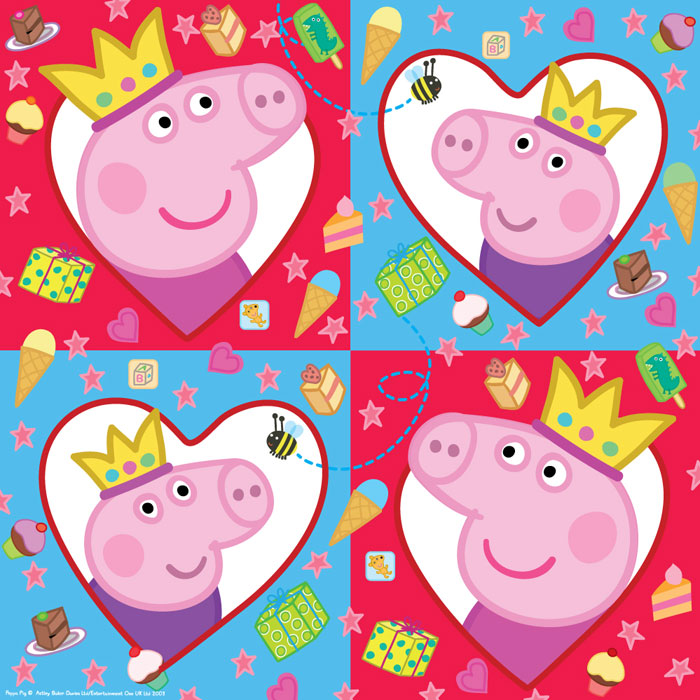 фото Peppa Pig Салфетки "Свинка Пеппа" Peppa pig (свинка пеппа)