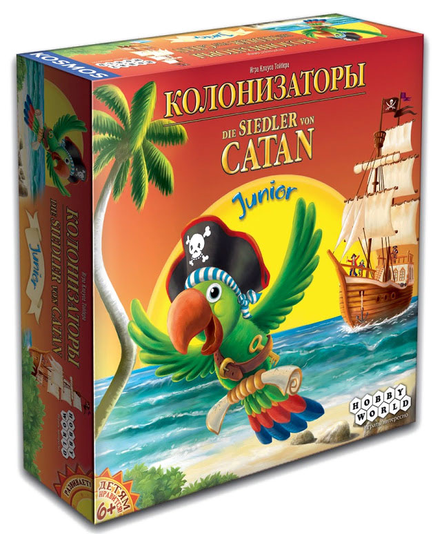 фото Hobby World Настольная игра Колонизаторы Junior