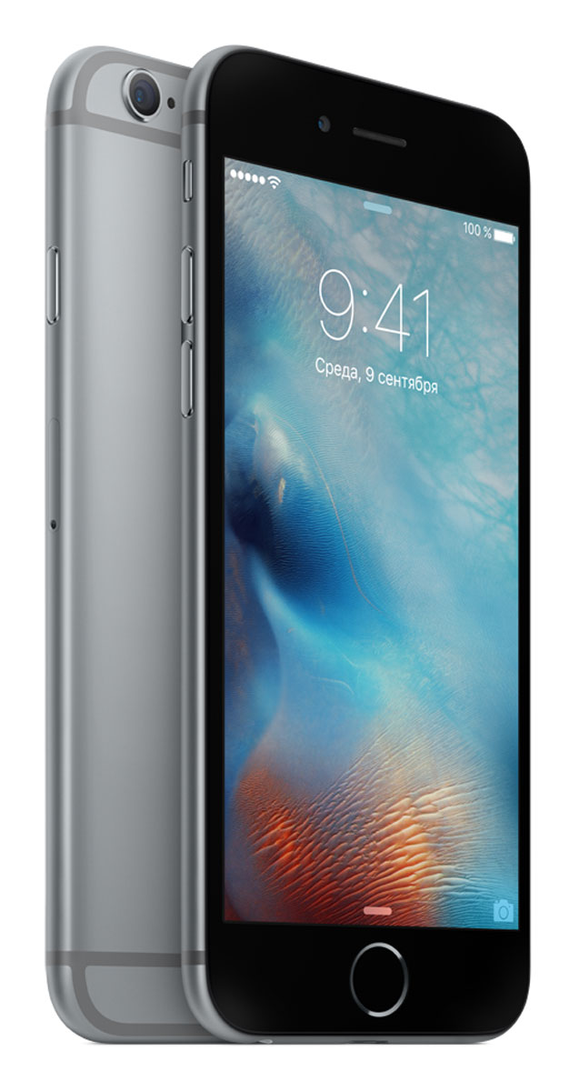 фото Смартфон Apple iPhone 6s, 128 ГБ, серый космос