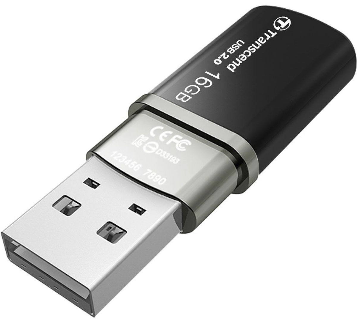 фото Transcend JetFlash 320 16GB, Black USB-накопитель