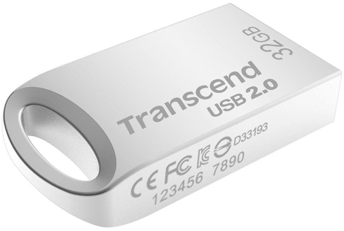 фото Transcend JetFlash 510 32GB, Silver USB-накопитель