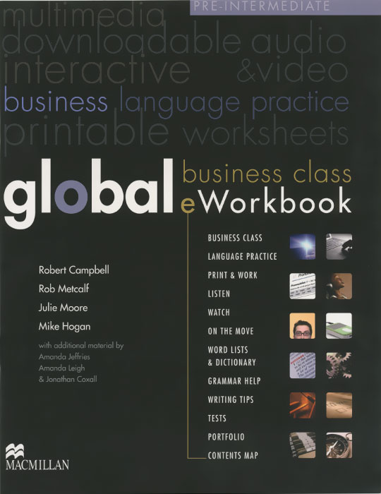 фото Global Pre-intermediate Business Class eWorkbook Macmillan education