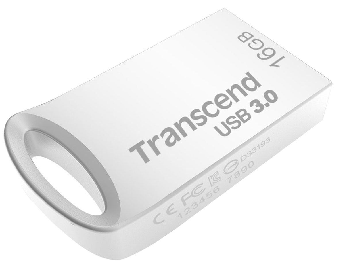 фото Transcend JetFlash 710 16GB, Silver USB-накопитель