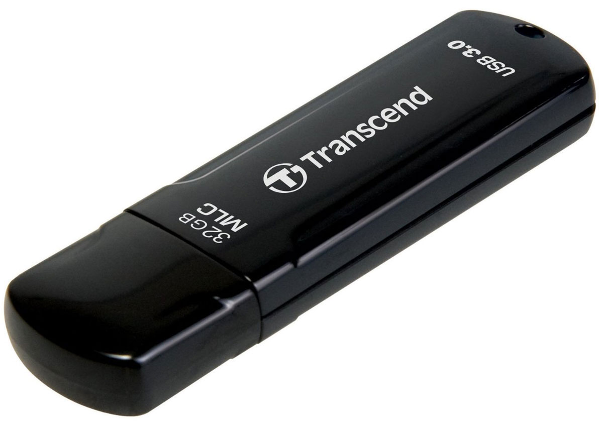 фото Transcend JetFlash 750 32GB, Black USB-накопитель