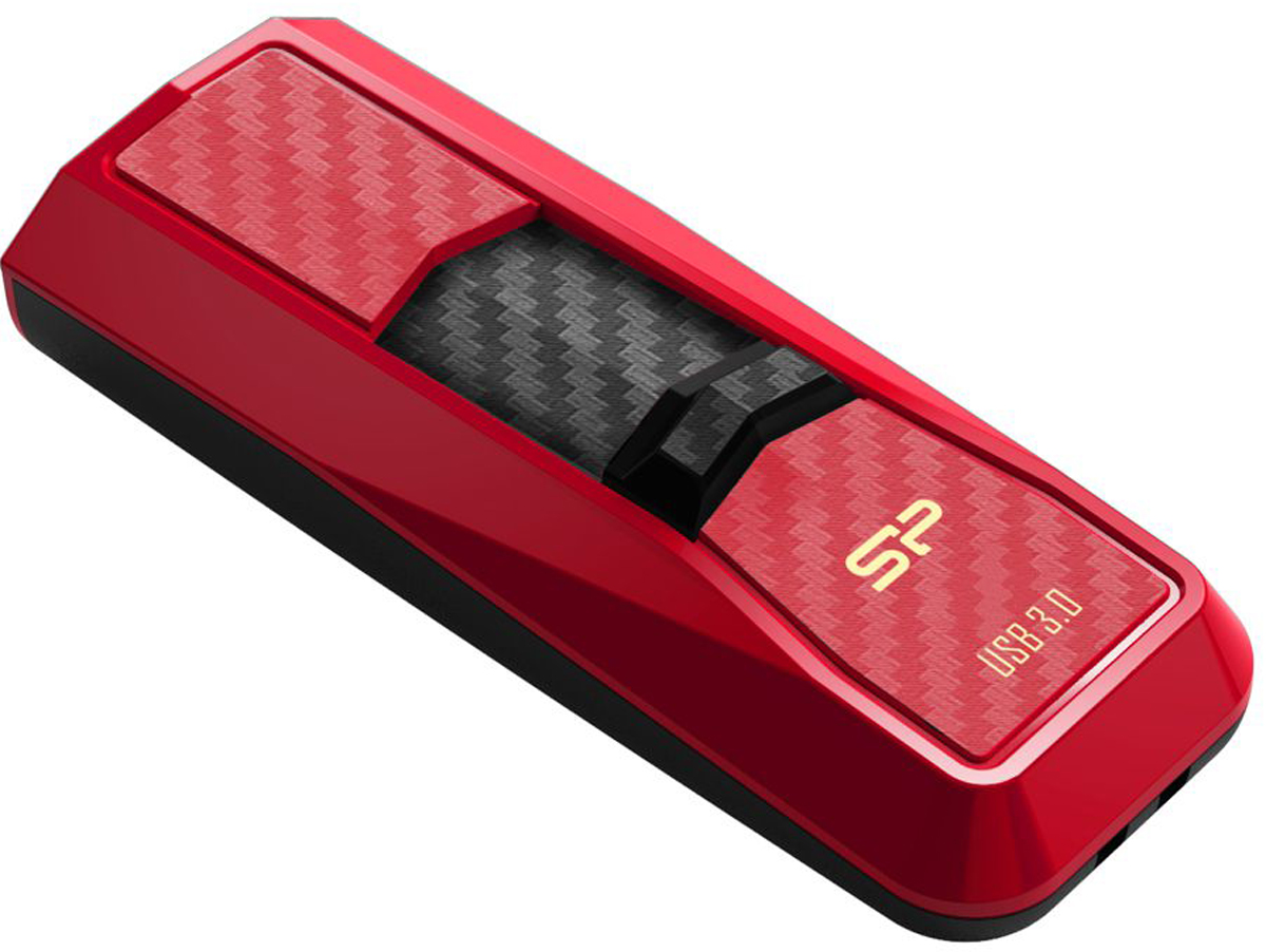 фото Silicon Power Blaze B50 64GB, Red USB-накопитель