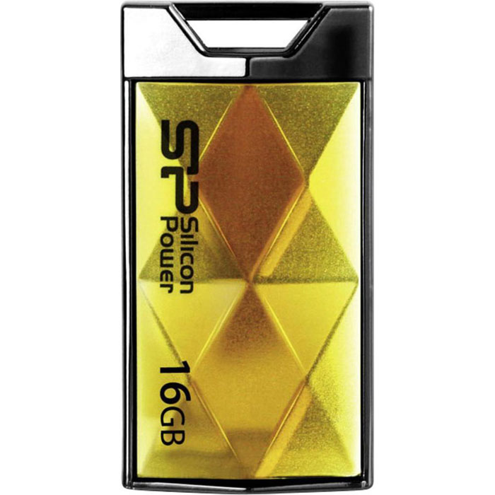 фото Silicon Power Touch 850 16GB, Amber USB-накопитель