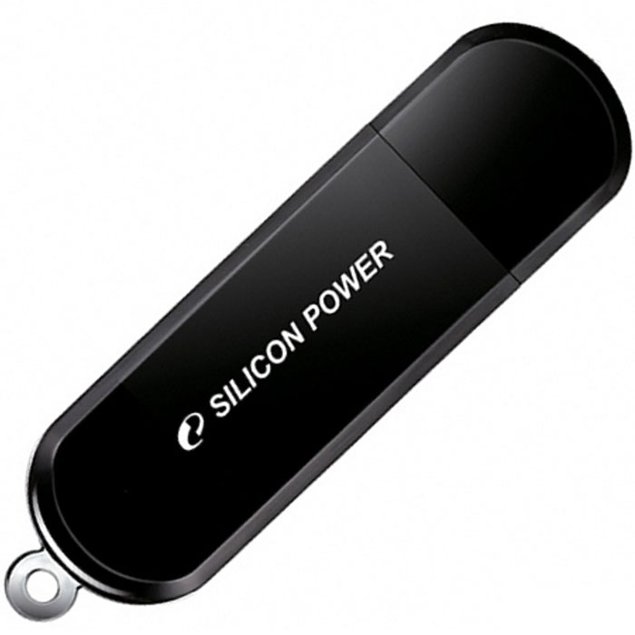 фото Silicon Power LuxMini 322 16GB, Black USB-накопитель