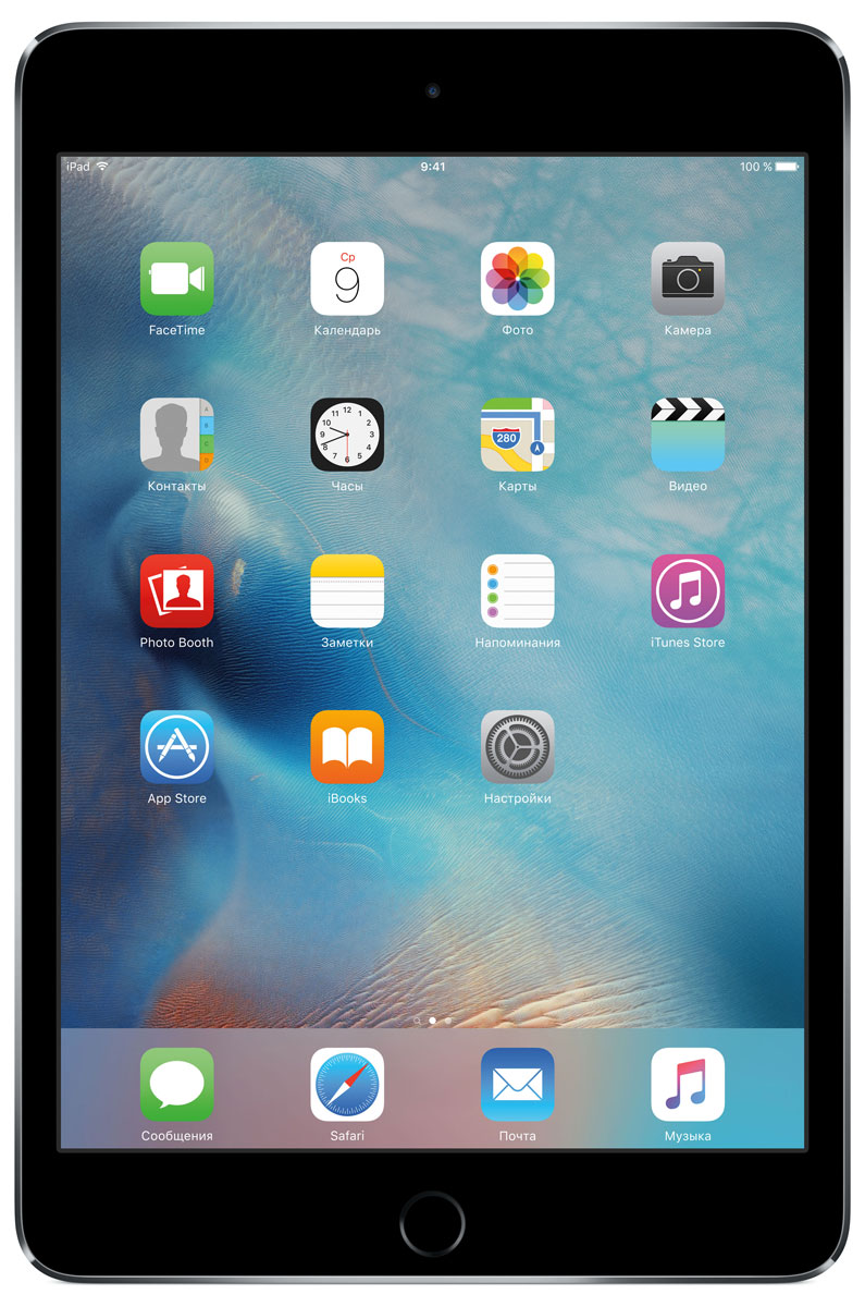 фото Планшет Apple iPad mini 4 Wi-Fi (2015), 128 ГБ, серый космос