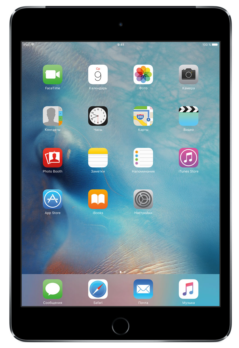 фото Планшет Apple iPad mini 4 Wi-Fi + Cellular (2015), 128 ГБ, серый космос