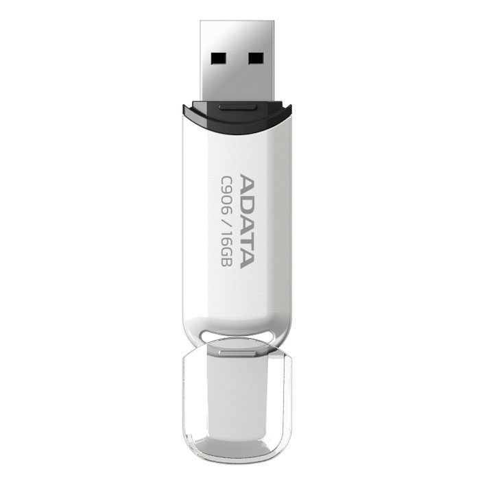 фото ADATA C906 16GB, White USB-накопитель