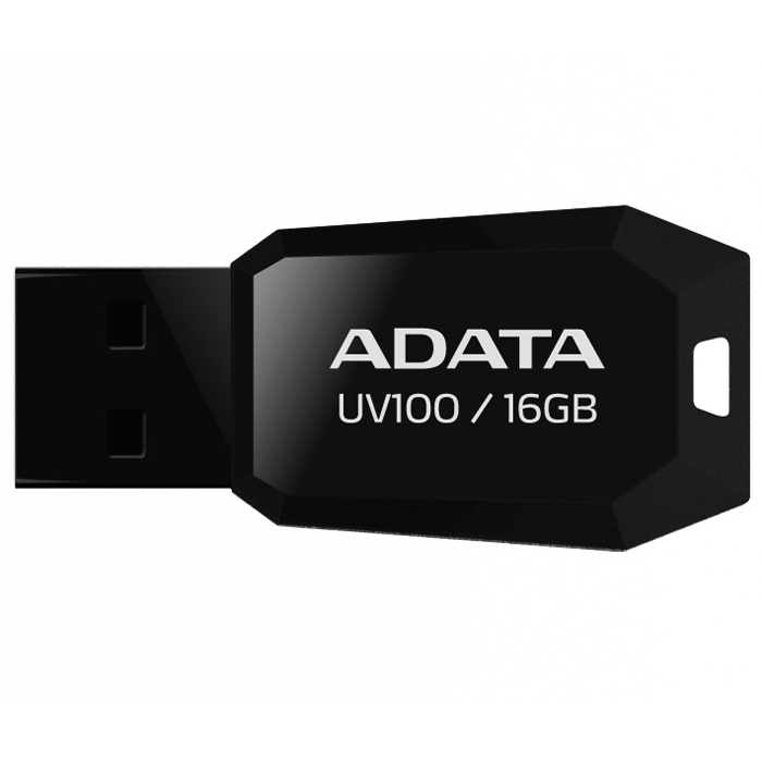 фото ADATA UV100 16GB, Black USB-накопитель