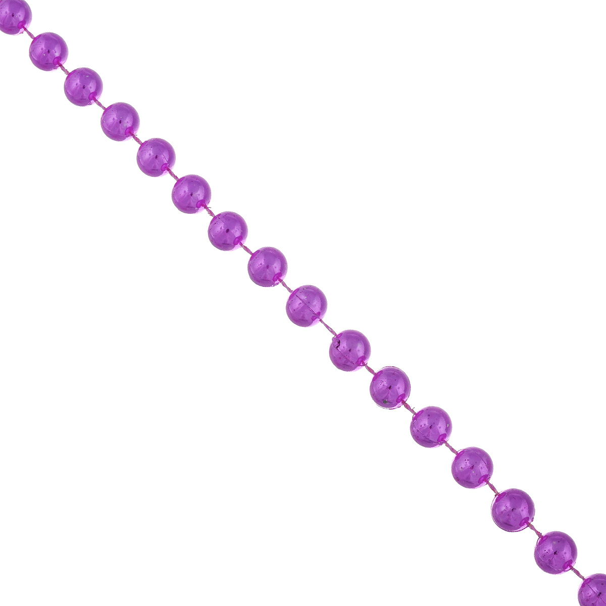 фото Новогоднее украшение Lunten Ranta "Бусы. Крупные", цвет: фиолетовый, длина 2 м