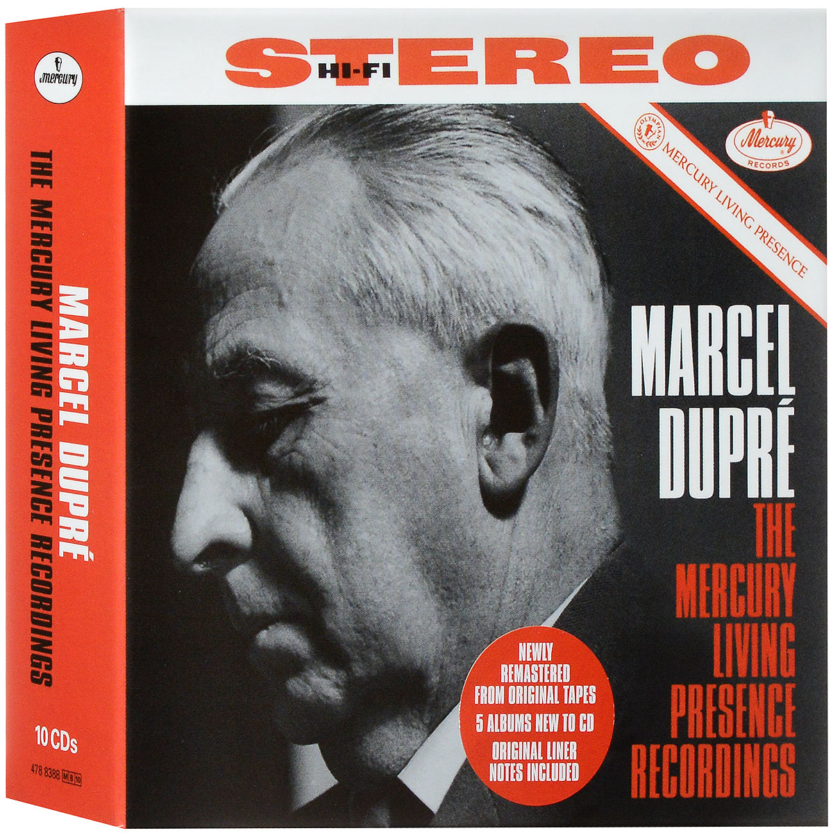 Марсель Дюпре,Detroit Symphony Orchestra,Паул Парей Marcel Dupre. The Mercury Living Presence Recordings (10 CD)
