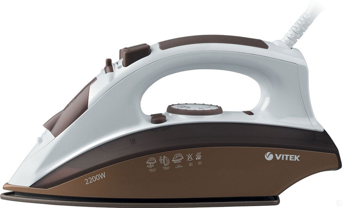 Утюг Vitek VT-1209, Brown Утюг Vitek VT-1209, Brown