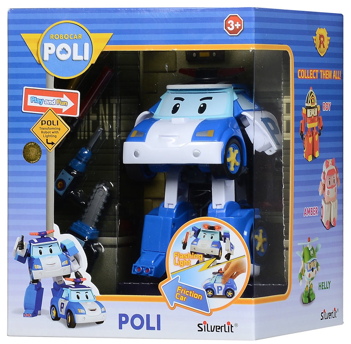 фото Robocar Poli Игрушка-трансформер Поли 12 см