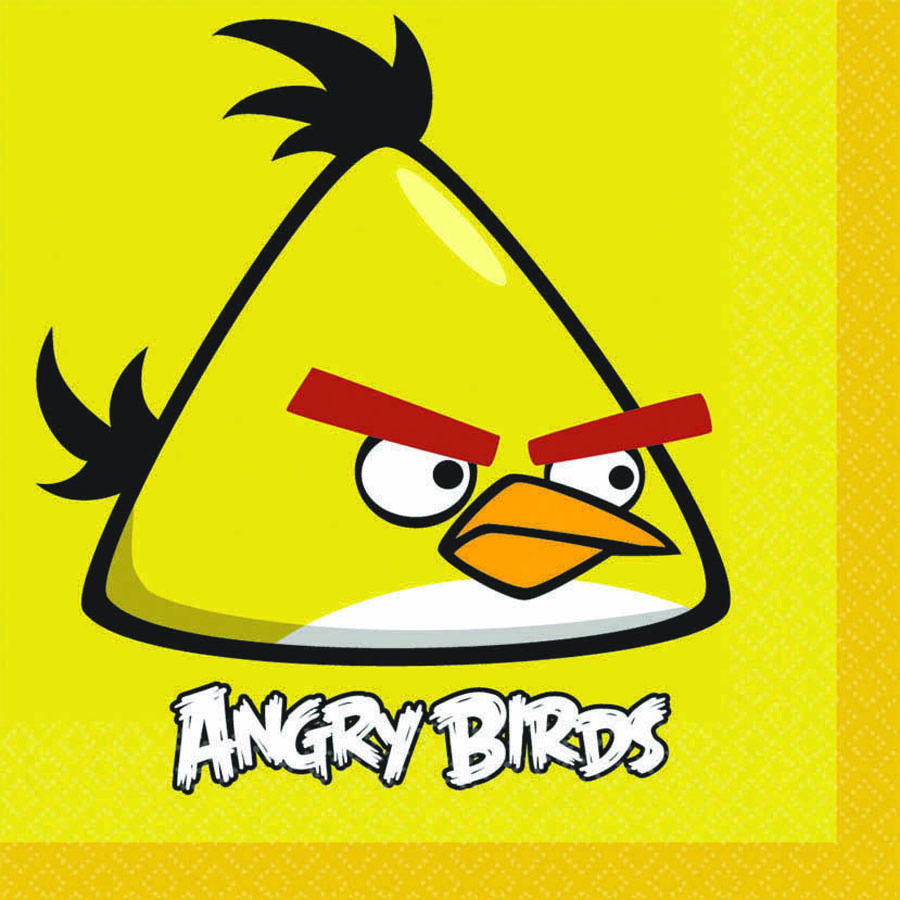 фото Amscan Салфетка Angry Birds 33 х 33 см 16 шт