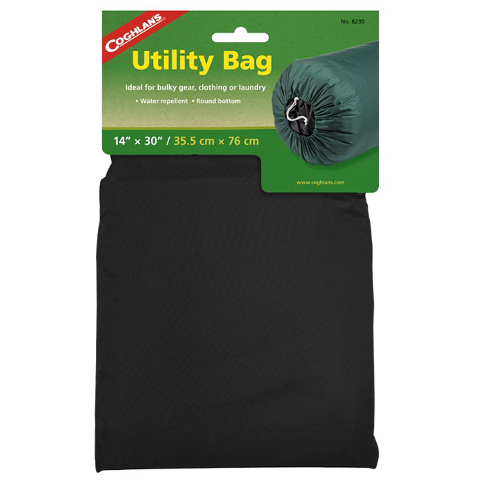 Нейлоновый мешок для вещей Coghlan's, цвет: черный, 35,6 см х 35,6 см х 76 см
