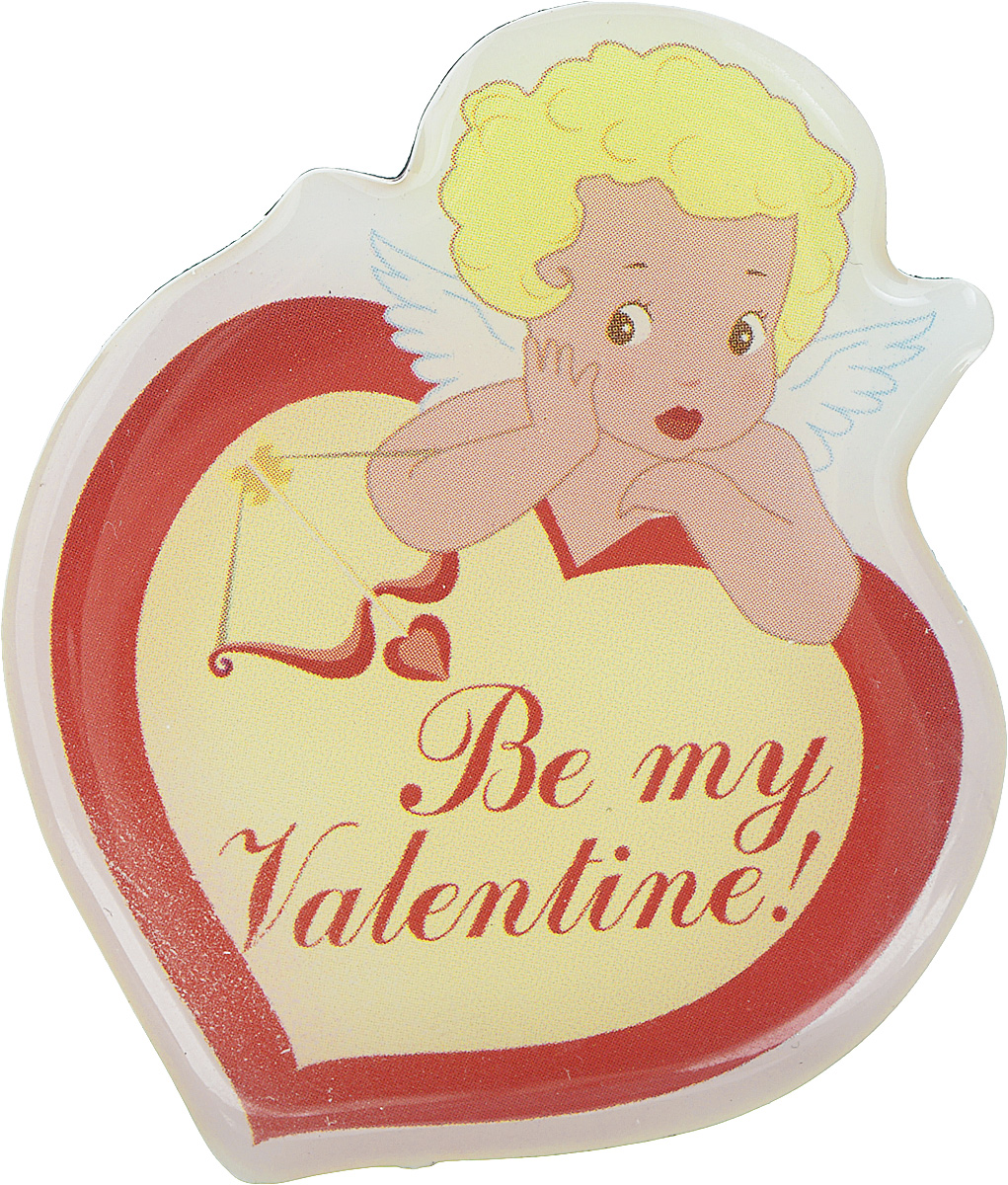 фото Магнит Феникс-презент "Be My Valentine!", 6 x 5 см