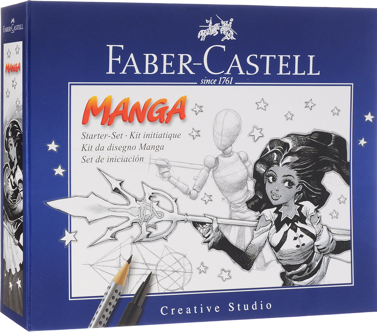 Художественный набор Faber-Castell &quot;<b>Manga</b> Starter Set&quot; предназнач...