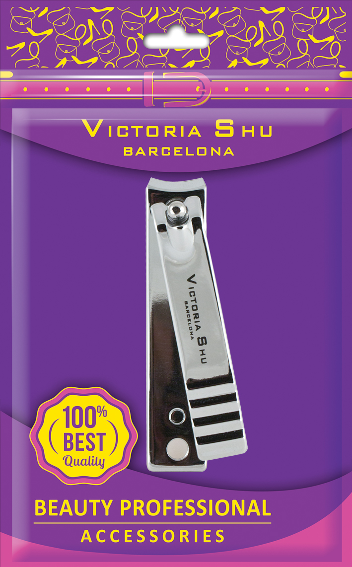 Victoria Shu Кусачки для маникюра металлические для ногтей M409, 24 г