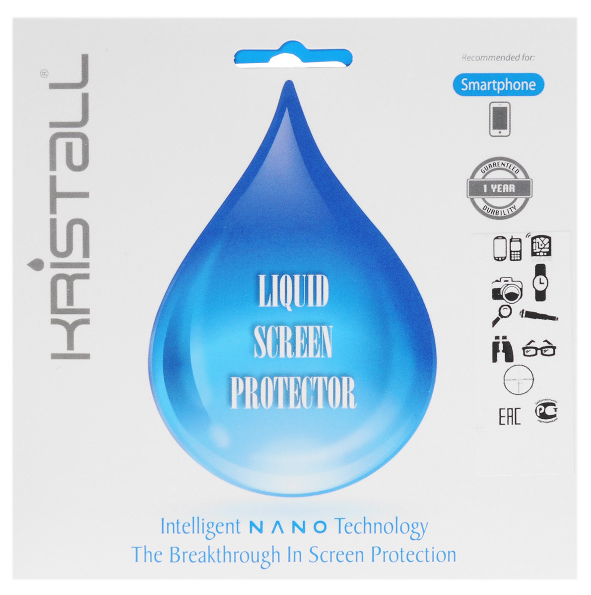 Kristall Nano Liquid Screen Protector защита экрана для смартфонов