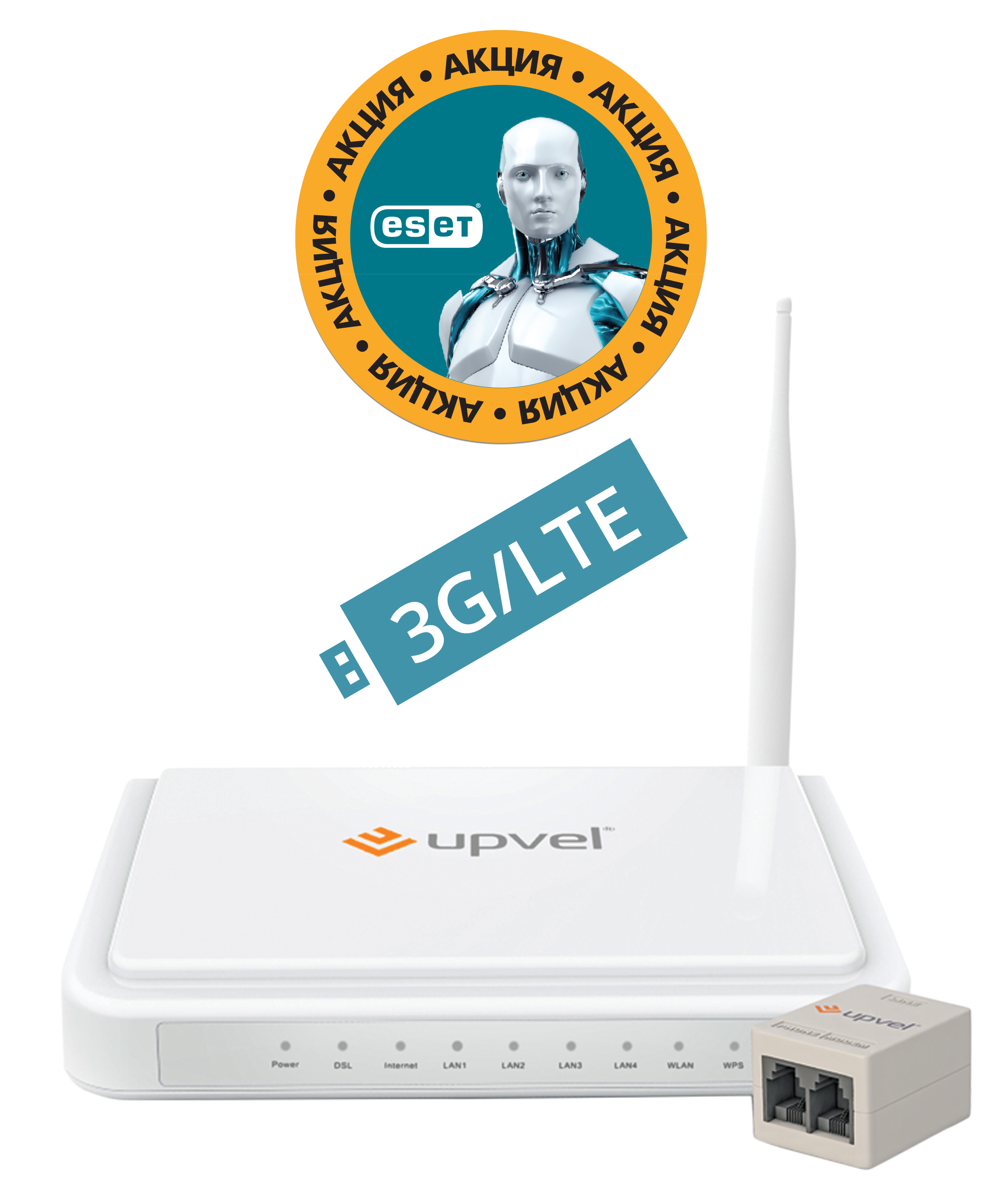 фото UPVEL UR-344AN4G+ маршрутизатор