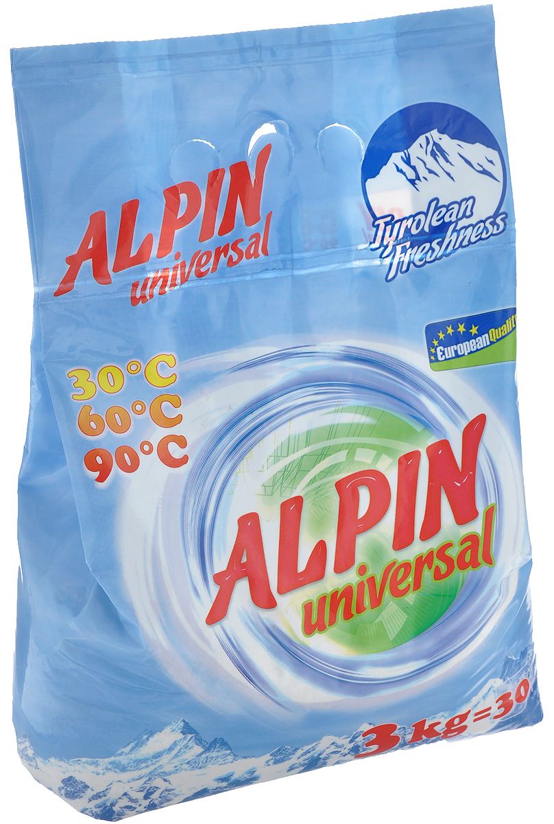 фото Стиральный порошок Alpin "Universal", 3 кг