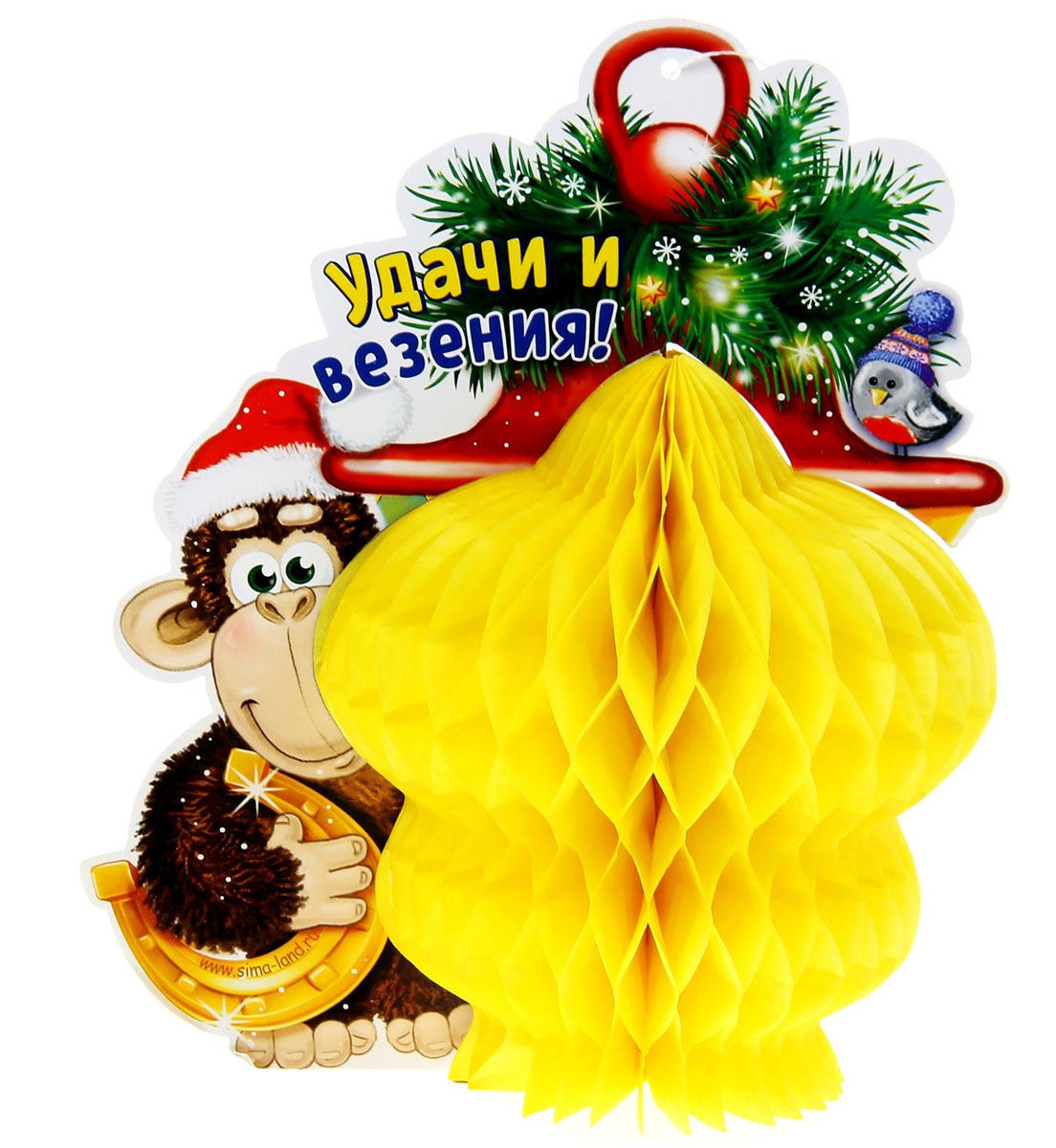 Новогоднее подвесное украшение Sima-land Новогоднее подвесное украшение Sima-land