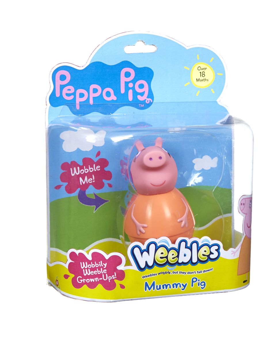 фото Peppa Pig Неваляшка Мама Пеппы Peppa pig (свинка пеппа)