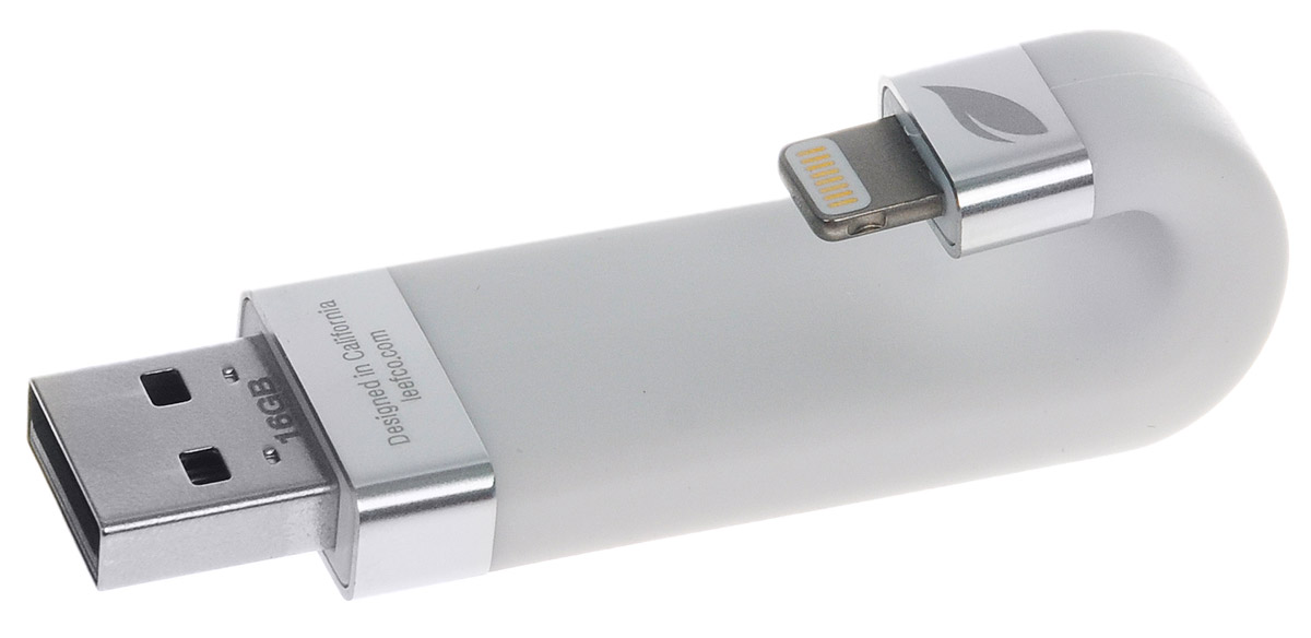 фото Leef iBridge 16GB, White USB-накопитель